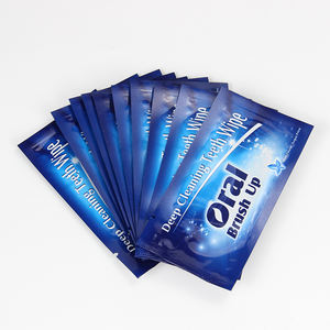 الجملة الأسنان الأسنان تبييض تنظيف الفم فرشاة مناديل تسمية خاصة - Product Image 2