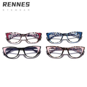 Haute qualité rétro décontracté oeil de chat Anti-lumière bleue lunettes modèles chauds Pack PC matériel étudiant myopie cadre - Product Image 6