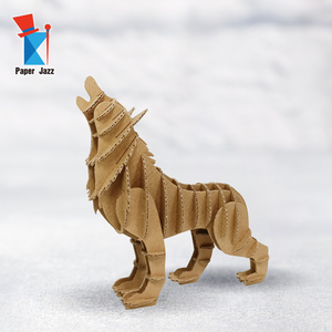 Jouets éducatifs Montessori personnalisés en carton découpé au laser, puzzles en carton pour enfants, personnalisation OEM ODM - Product Image 3