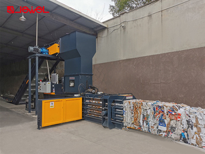 آلة كبس أفقية هيدروليكية أوتوماتيكية بالكامل ذات عمر خدمة طويل للورق والكرتون والبلاستيك والأقمشة مع برنامج PLC - Product Image 6