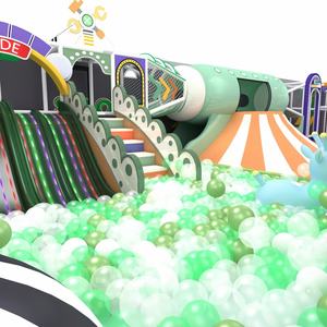Parque temático para niños, parque infantil interior comercial, equipo de patio interior <span class=keywords><strong>casero</strong></span> con <span class=keywords><strong>PISCINA</strong></span> DE BOLAS deslizante - Product Image 6