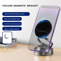 Ventouse sous vide support magnétique pour téléphone portable 2025 nouveau support de téléphone de voiture multifonctionnel réglable universel rotatif