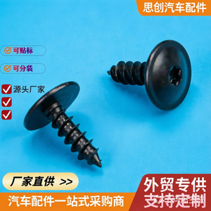 สกรูเกลียวปล่อย Sicheng M5x16 สำหรับรถยนต์ Volkswagen B5 Audi Q5 รุ่น N90974701 สำหรับตัวถังเหล็กภายใน - Product Image 4