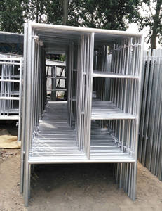 Pièces d'échafaudage d'échelle Échafaudage à cadre Mason Échelle en acier galvanisé Échafaudage mobile en vente <span class=keywords><strong>Occasion</strong></span> - Product Image 6