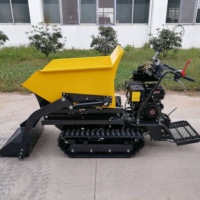 Farm Crawler Mini-Dumper mit 6+2-Gang-Getriebe, selbstladender Kipper zum Verkauf