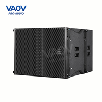 Système de sonorisation Line Array performant, double haut-parleur de 6 pouces, passif, 8 ohms, 600W, avec transducteurs néodyme, enceinte en bois, étanche