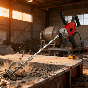 GLGW Industrieller DIY Tragbarer 800W Elektrischer Farb-, Zement-, Beton-, Spachtel- und Putzmischer mit Bürstenmotor Handmixer 220V - Product Image 4