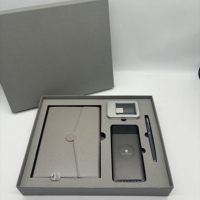 Ensemble Cadeau Promotionnel Multi-Styles en Gros Prêt à Expédier : Carnet en PU, Stylo, Porte-clés, Bouteille Isotherme pour Cadeaux d'Entreprise