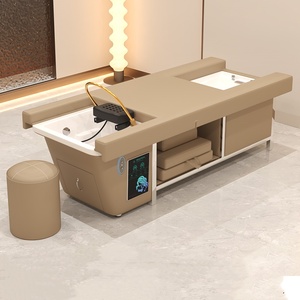 Nouveau Design Fauteuil de Pédicure Thérapeutique à Cycle d'Eau Électrique pour Salon de Coiffure, Lit de Shampooing Thaïlandais avec <span class=keywords><strong>Spa</strong></span> pour les Pieds - Product Image 5