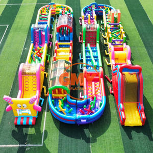 Parque <span class=keywords><strong>de</strong></span> Juegos Inflable Comercial con Múltiples Toboganes, Casa <span class=keywords><strong>de</strong></span> Brinco Inflable Grande, <span class=keywords><strong>Alquiler</strong></span> <span class=keywords><strong>de</strong></span> Juegos Inflables para Parques <span class=keywords><strong>de</strong></span> Diversiones - Product Image 5