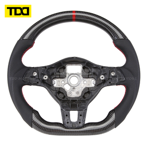 Volante Deportivo Personalizado TDD de Fibra de Carbono para MK6 TIGUAN Golf 5 GTI MK5 GTI GLI Golf R32 - Product Image 2