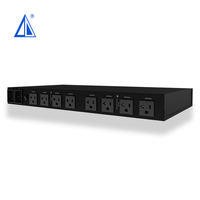 Prise d'extension d'alimentation PDU britannique prise industrielle noire multiprise pour tablettes Ipad armoire de charge prises de charge