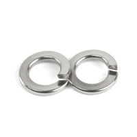 Corrosion-Resistant DIN 127B 304 Stainless Steel Spring Lock Washers with Square Ends Anti-Loosening Washers