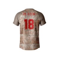 Maillot de football scolaire style classique, séchage rapide, confortable, sublimation pour garçons, filles, étudiants