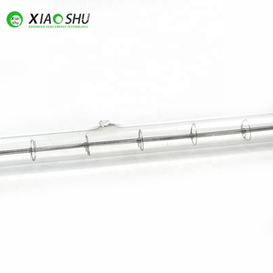 XIAOSHU 220v <span class=keywords><strong>230v</strong></span> elettrico alogeno quarzo tubo riscaldante 1000w 1200w quarzo alogeno lampada a infrarossi riscaldatore - Product Image 5