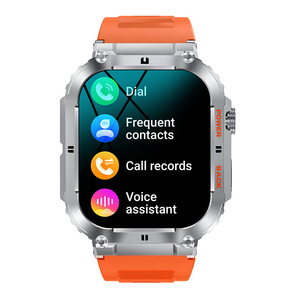 Montre connectée carrée en silicone K57Pro transfrontalière avec moniteur de fréquence cardiaque, cadran personnalisable, suivi du sommeil, podomètre, montre de sport - Product Image 3