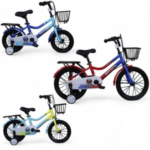 Bicicleta Infantil Colorida con Ruedas Laterales/ Bicicleta para Bebés a Precio Económico/ Bicicleta de Cuatro Ruedas para Niños - Product Image 1
