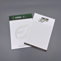 Blocs-notes personnalisés A4 A5 pour hôtel et bureau, blocs-notes de salle à déchirer, blocs-notes de réunion personnalisés avec logo de l'entreprise
