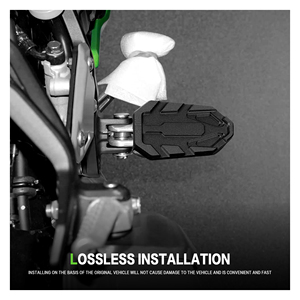 Pedane Espandibili in Alluminio per Moto Z650 Z900 SE <span class=keywords><strong>650</strong></span> H2 SX Versys-X 300 250 - Product Image 2