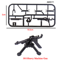 Figuras en Miniatura, Accesorios de Juguete para Armas, Pistola de Plástico para Armar, Réplica de AK 47, Armas de Fuego en Miniatura, Juego de Bloques de Construcción