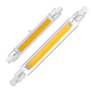 Nova inovação vidro completo 78mm 118mm slim led tubo r7s para substituição lâmpada de halogênio