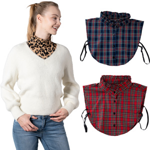 Camiseta con Cuello de Media Cremallera y Mangas Cortas, Cuello de Perlas de Moda para Hombre, Piedras Naturales, Cuello Falso, Camiseta para Hombre, Estilo Pastoral - Product Image 1