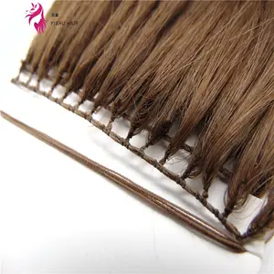 100% Virgin Remy пряди человеческих волос для наращивания на заколках, простота в использовании, может гребень 0,6 г/0,8 г/1g/Strand, U/I/V/нанокончик