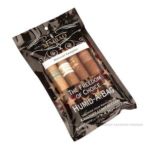 Fabricant d'emballages de cigares à tabac en plastique à zip-lock personnalisés Contrôle de l'humidité bidirectionnel Humidificateur Humidificateur Humidor Pouch Bag - Product Image 1