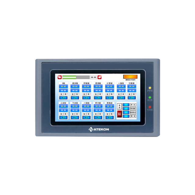NA2102-20 10.2 Inch HMI Touch Screen 1024x600 Resolution Industrial Automation Control Panel NATouch Software IP65 Protection