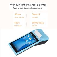 GOOJPRT Q2 Terminal PDA Android POS portable Imprimante de reçus thermique avec nfc 3G,WIFI,BT,Paly Store