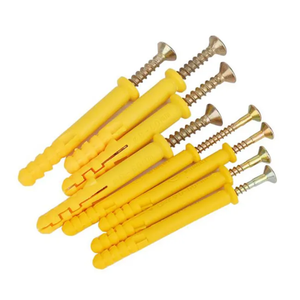 Fabricant de fixations : Chevilles d'expansion murales en nylon jaune M6, M8, M10 - Product Image 1
