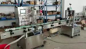 Línea de Máquinas de Llenado y Tapado Automáticas para Miel, Perfume en Aerosol, Bebidas Embotelladas, Pegamento, Salsas, Champú, Aceites, Jabón, Crema y Fluidos - Product Image 2