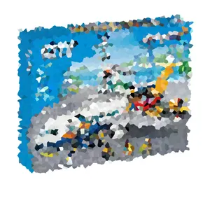 Kota penerbangan penumpang pesawat 60262 blok bangunan DIY penumpang bandara pesawat merakit batu bata mainan hadiah