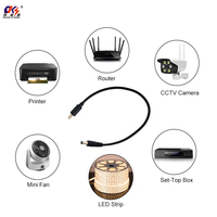 Câble de charge USB Type C vers DC 5.5*2.1mm 5.5*2.5mm à prix de gros, connecteur mâle, adaptateur pour ordinateur portable, cordon d'alimentation