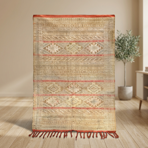 Alfombras de Lana Berber Marroquíes Hechas a Mano al por Mayor, con Patrón Geométrico y Pelo Corto, Anudadas a Mano - Product Image 5