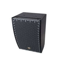 Haut-parleur mural 2 voies pleine gamme 6,5 pouces 120W 8 Ohm avec grille en acier pour salle de réunion, salle de conférence, sonorisation intérieure