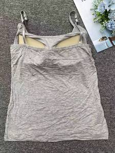 Femmes <span class=keywords><strong>sans</strong></span> manches été haut court <span class=keywords><strong>sans</strong></span> couture confortable Bralette débardeur glace soie <span class=keywords><strong>gilet</strong></span> Lingerie sous-vêtements - Product Image 3