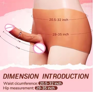 FairyKiss سيليكون واقعية يمكن ارتداؤها دسار سراويل ترانس ملابس الكبار لعبة حزام على تسخير مثلي الجنس مثليه الملابس الداخلية - Product Image 4