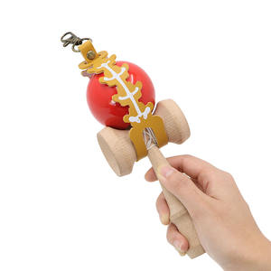 迅速発送 PUレザー ケンダマホルダー アウトドアアクセサリー 日本製 レザーソードカバー 高級 コンパクト ケンダマスリーブ - Product Image 1