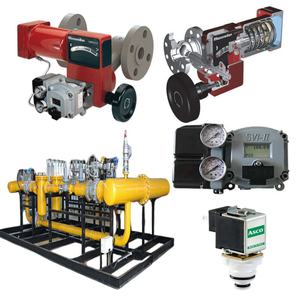 Natural Gas Valve Skid Masoneilan 35002 Control Valve Type 35 <b>Actuator</b> SVI1000/SVI2/SVI3 Positioner OEM Pneumatic Flanged ASCO - Product Image 3