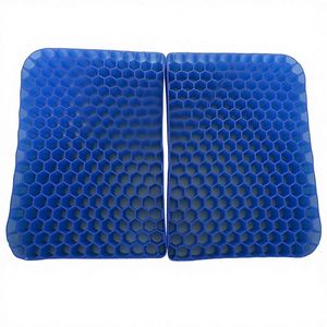 Coussin de siège de voiture ergonomique antidérapant en TPE respirant et rafraîchissant à motif nid d'abeille pour le confort des fesses - Product Image 1
