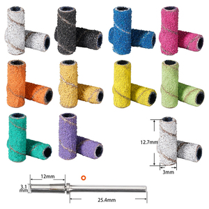 All'ingrosso 3MM Mini fasce di levigatura per unghie con Logo personalizzato rosa colorato per trapano per unghie professionale uso da salone marchio OYS 50 pz/scatola - Product Image 6