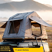 Tente de toit de voiture gonflable Zentopia pour le camping en toutes saisons, imperméable, pour 4x4, pas de montage requis