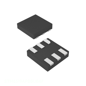 6 UDFN In Stock Power Management (PMIC) STM6519APBBUB6F IC SUPERVISOR SMART RESET 6UDFN ไอซี ชิ้นส่วนอิเล็กทรอนิกส์ - Product Image 1