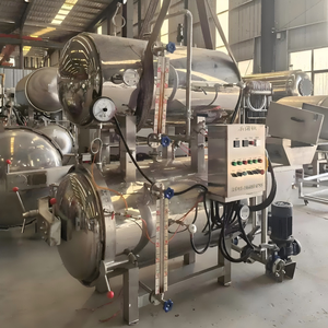 Nuevo Esterilizador Automático Comercial de Alimentos, Autoclave de Retorta, Vapor de Alta Temperatura, para Restaurantes y Enlatado, Acero Inoxidable 304, 30KW - Product Image 2