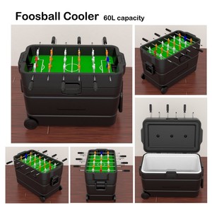 Tavolo <span class=keywords><strong>da</strong></span> Calcio <span class=keywords><strong>Balilla</strong></span> per Interni ed Esterni in PE, con Funzione Refrigerante, Ideale per Sale Giochi e Pub - Best Seller - Product Image 3