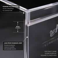 Soporte de Monitor Acrílico Sólido Personalizado con Impresión UV, Organizador Ergonómico para Escritorio, para Oficina, Hogar, Almacenamiento de Computadora de Escritorio