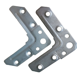 Nhà Máy Giá T30 Mặt Bích Góc Mã Carbon Thép Vật Liệu Kim Loại Ống Dẫn Không Khí Thiên Thần Mã Móc Mã G Kẹp Ống Phụ Kiện Phần Cứng - Product Image 2