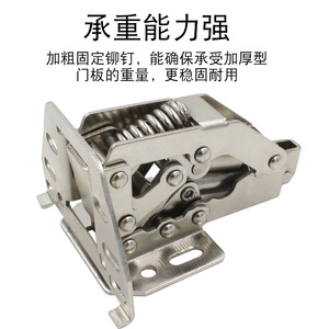 Charnières de plafond Jin Aoding sans rainure, sans perçage, à ressort, pour porte d'armoire, charnière de meuble avec option de fermeture douce - Product Image 4