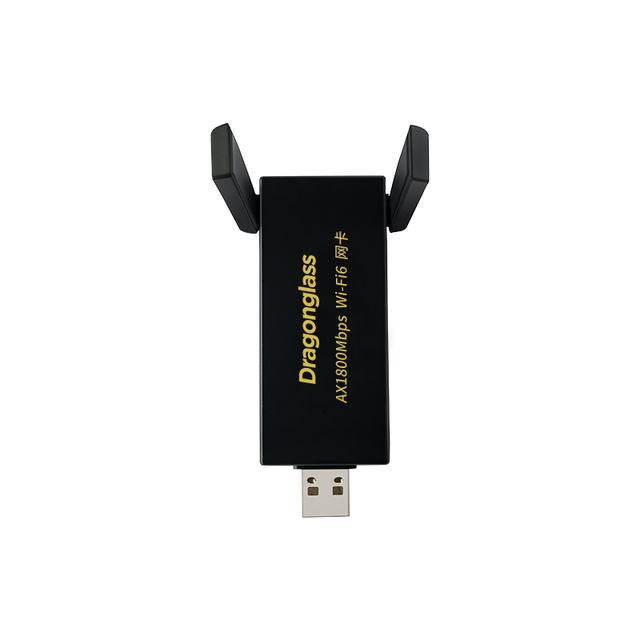 Dragonglass DGC3 Realtek RTL8852 Chip Dual Antenna AX1800 2.4G 5G USB 2.0 WiFi Adapter Laptop External Wireless 1 Year Warranty